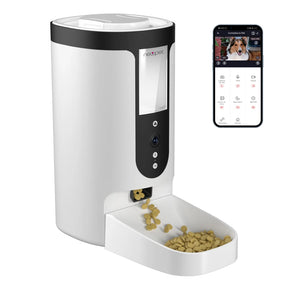 Alimentador Automático com Câmera para Cães e Gatos – Newpet 4L com Wi-Fi e Controle por App